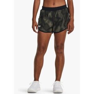 Under Armour Women's Fly by 2.0 Printed Running Shorts Size 3XL NWT